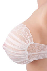 Tantaly Transparent Lace Bra Set L Size Light Color Chiffon Lace for Sex Dolls
